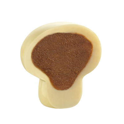 Pralinka Mushroom White - Salted Caramel - Belgické pralinky Leonidas