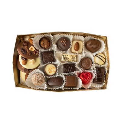  Leonidas bonboniéra ballotinka Leonidas 900g - Belgické pralinky Leonidas
