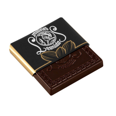 Plátek čokolády - Nibs - Belgické pralinky Leonidas